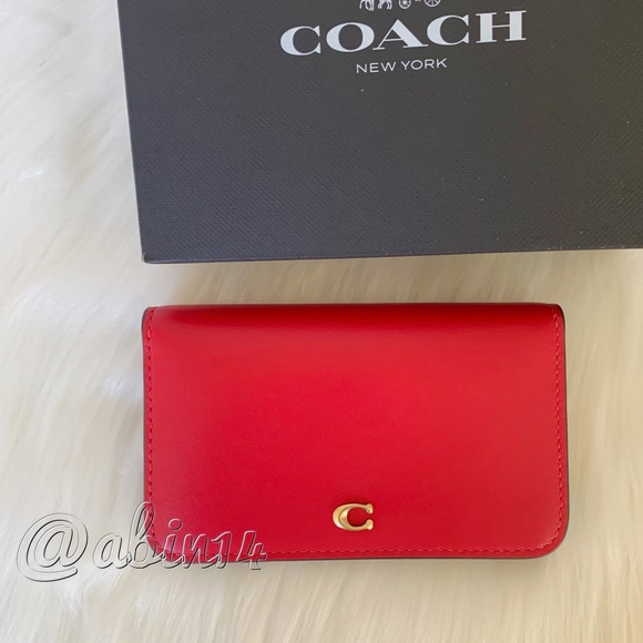 Coach Accessories Nwt Coach Slim Card Case Wallet Poshmark
